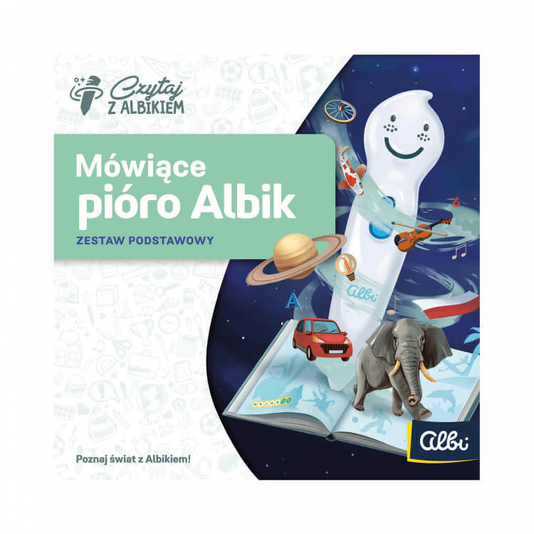 czytaj z albikiem interaktywne pióro zestaw podstawowy