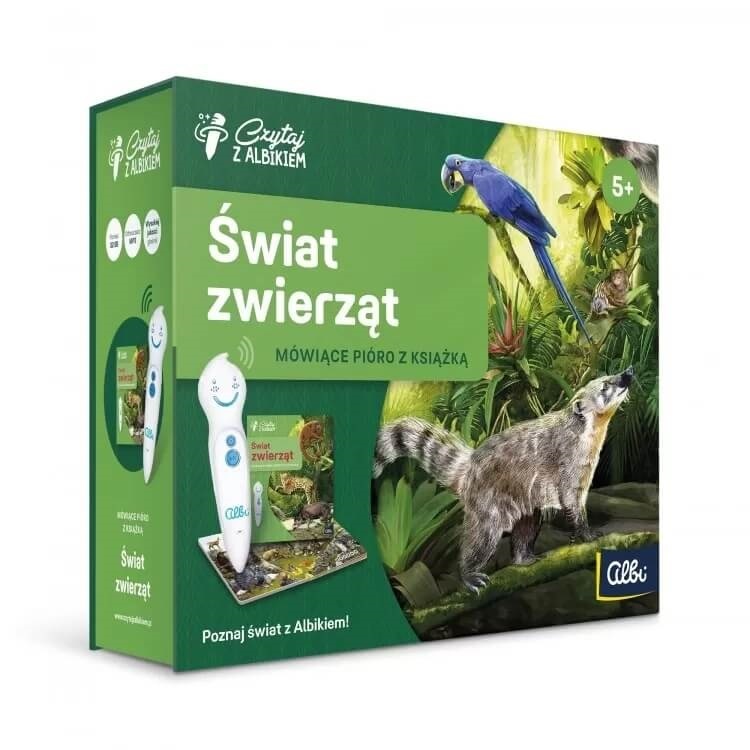 Czytaj z Albikiem. Zestaw świat zwierząt