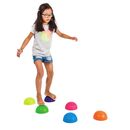 Kolorowe półkule równoważne