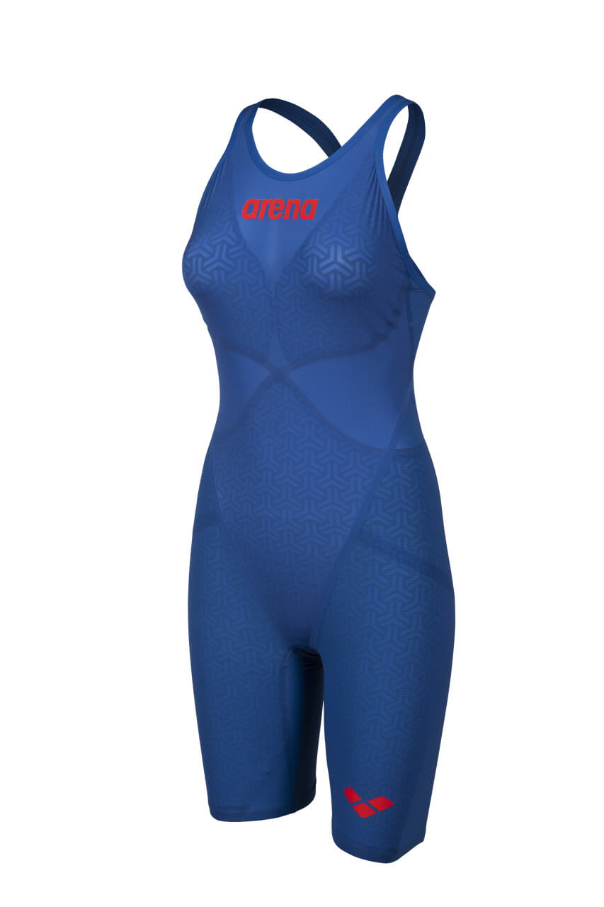 Arena Carbon Glide kneeskin niebieski