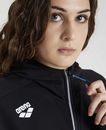 czarna bluza arena rozpinana team hooded jacket