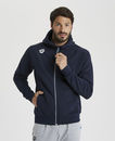 granatowa bluza arena rozpinana team hooded jacket