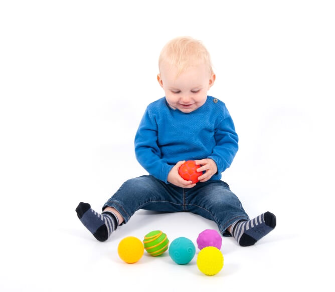 Piłki sensoryczne Texture