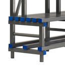 Ławka do szatni z wieszakiem jednostronna