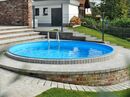 Basen Ibiza okrągły głębokość 1,5 m