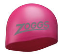 rozowy czepek silikonowy logo zoggs ows