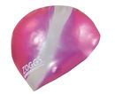 czepek plywacki na basen treningowy zoggs multikolor rozowy
