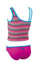 ZOGGS KOSTIUM RETRO WAVE TANKINI JR